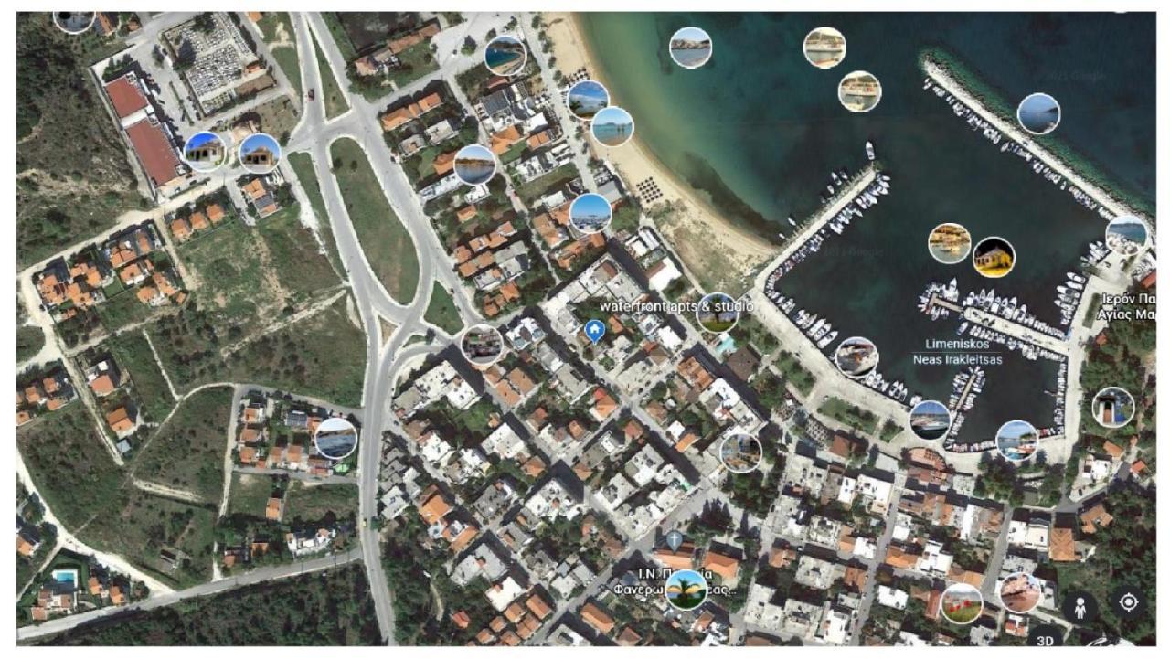 Апартаменты Waterfront Studio Nea Iraklitsa Экстерьер фото
